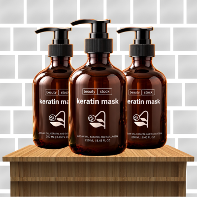 Beauty Stock Three Hair Mask Combo with Argan Oil & Collagen – Deep Repair & Nourishment (250ml Each)